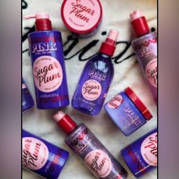 PINK Victoria's Secret Other - PINK Victoria's Secret Sugar Plum Skincare Set - Purple and Pink